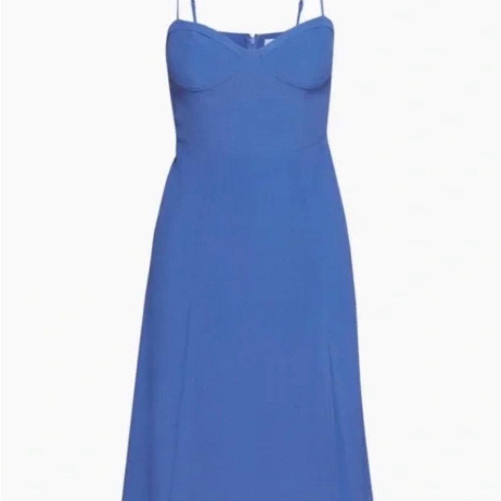 NWT Sunday Best Royal Blue Viola Midi Dress Size Medium